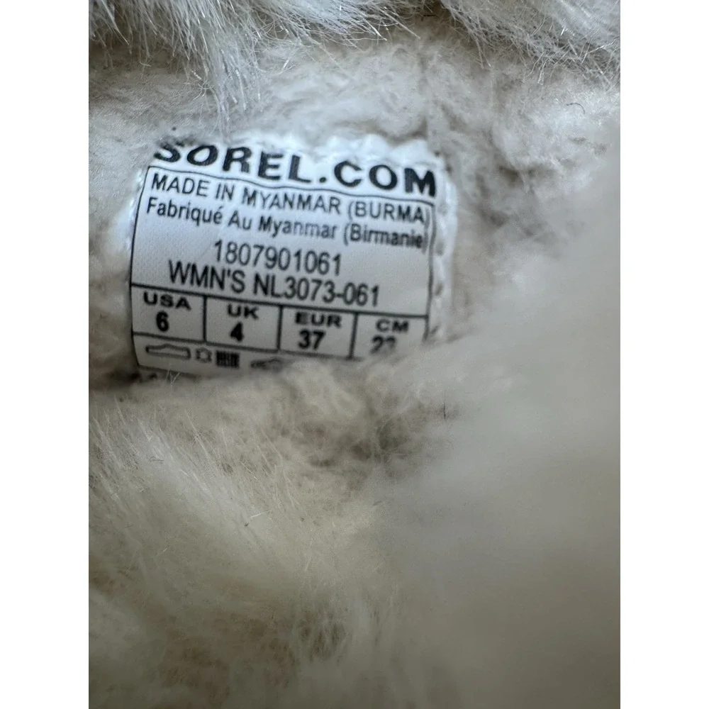 🔥SOREL 🩶Women's Nakiska Rubber Bottom Winter Boot.‎ Suede Fur Lined Sz6 $109